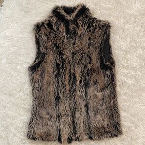 Say What! Y2K Faux Fur Vest